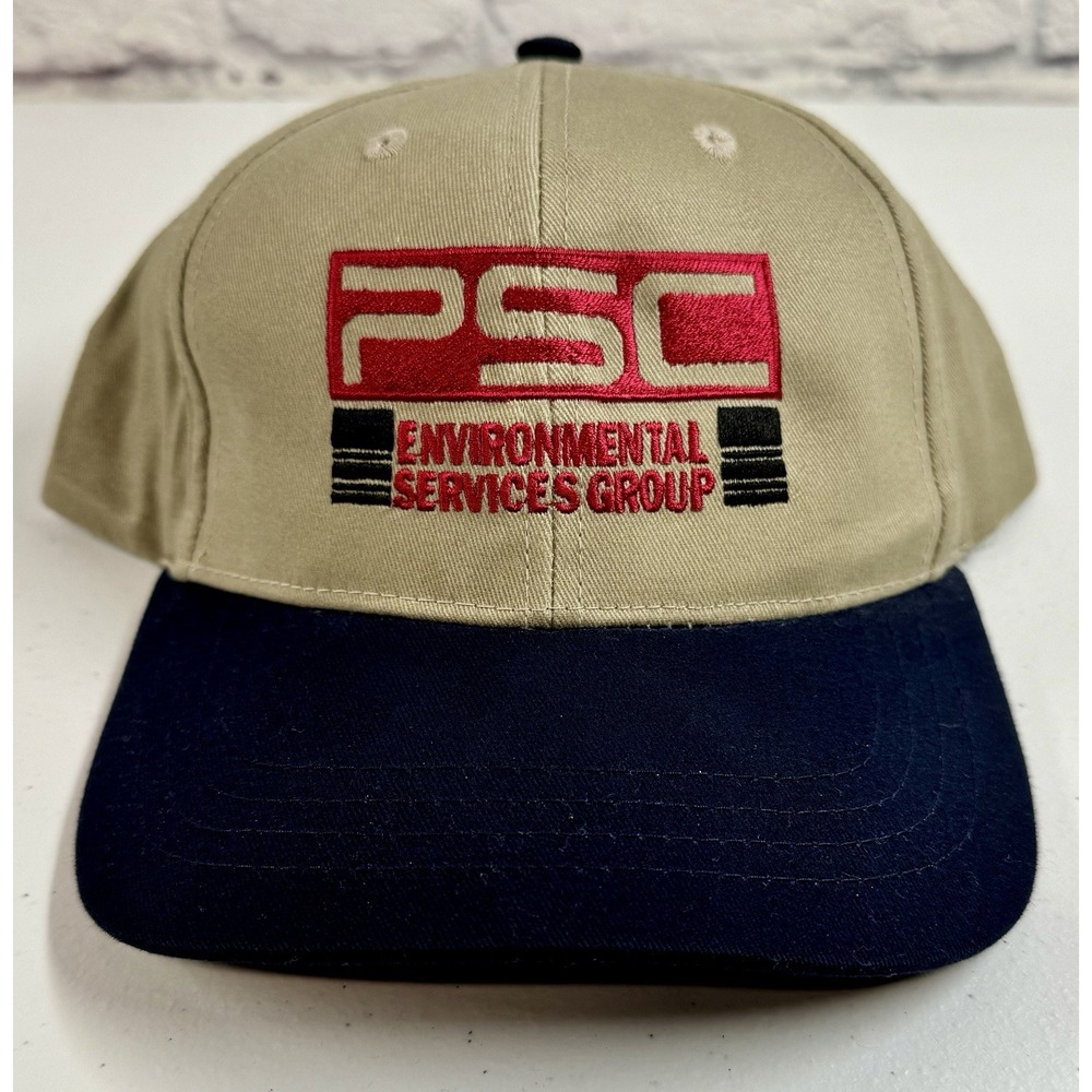 Vintage Psc Environmental Services Group Hat Snapback Adjustable Baseball Cap